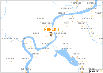 map of Hehlaw