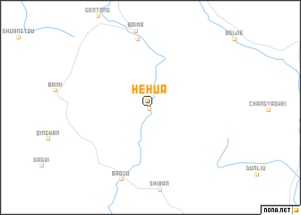 map of Hehua