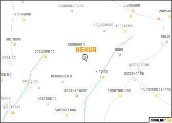 map of Hehua