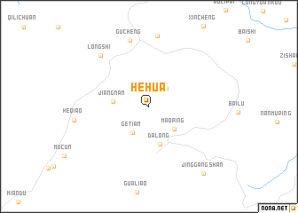 map of Hehua