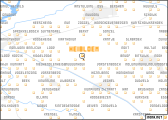 map of Heibloem