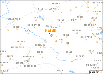 map of Heibri