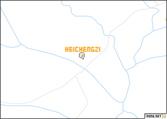 map of Heichengzi