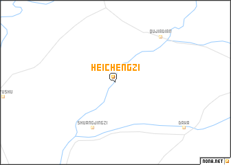 map of Heichengzi