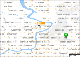 map of Heidam