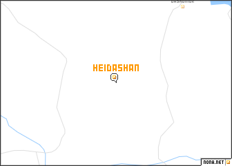 map of Heidashan