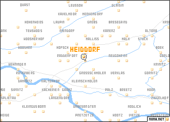 map of Heiddorf