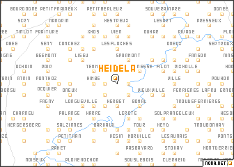 map of Heidela