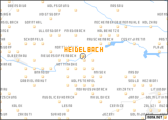 map of Heidelbach