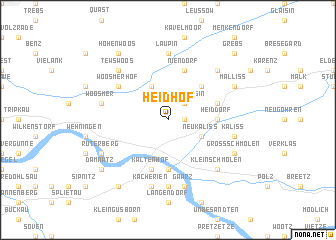 map of Heidhof
