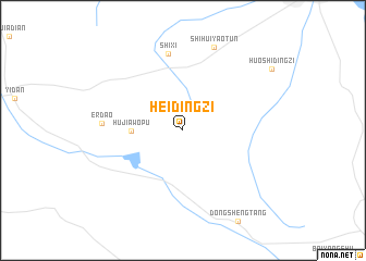 map of Heidingzi