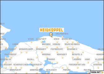 map of Heidkoppel