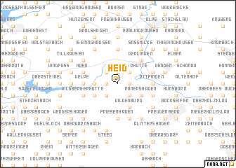 map of Heid