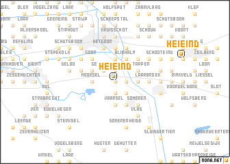 map of Heieind