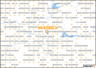 map of Heienbach