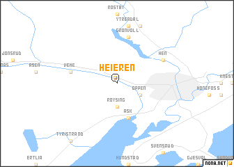 map of Heieren