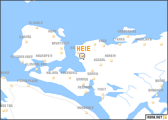 map of Heie