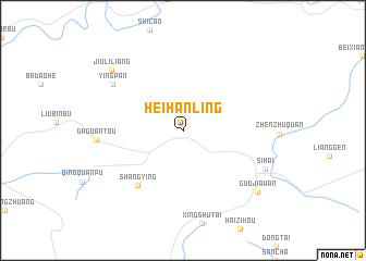 map of Heihanling