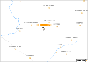 map of Heihumiao