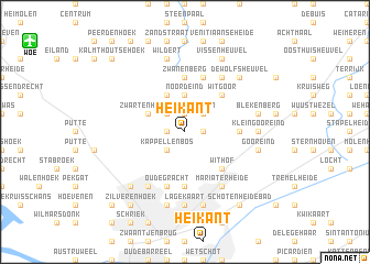 map of Heikant