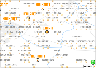 map of Heikant