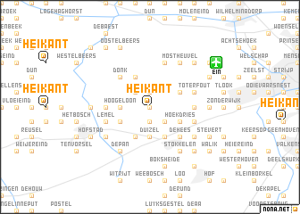 map of Heikant