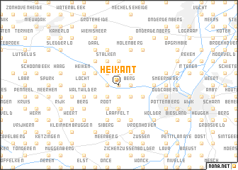 map of Heikant