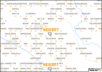 map of Heikant