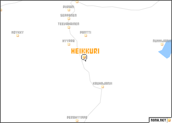 map of Heikkuri