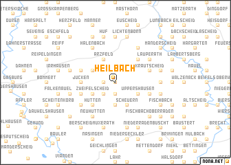 map of Heilbach