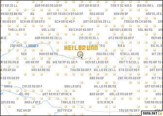 map of Heilbrunn