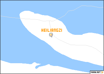 map of Heiliangzi