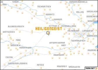 map of Heiligengeist