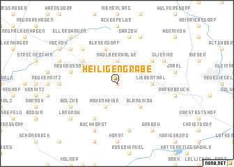 map of Heiligengrabe