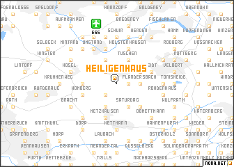 map of Heiligenhaus