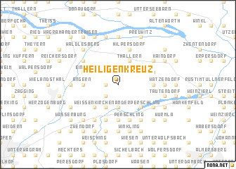 map of Heiligenkreuz