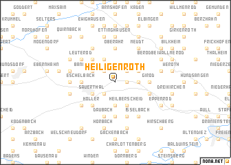 map of Heiligenroth