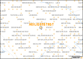 map of Heiligenstadt