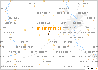 map of Heiligenthal