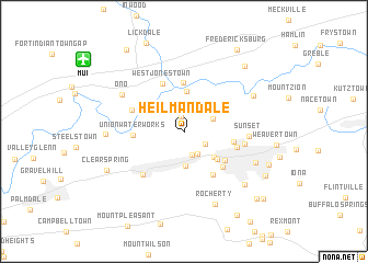 map of Heilmandale