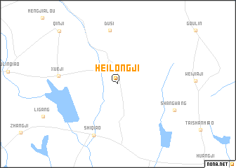 map of Heilongji