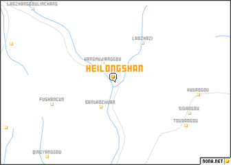 map of Heilongshan