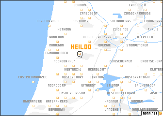 map of Heiloo