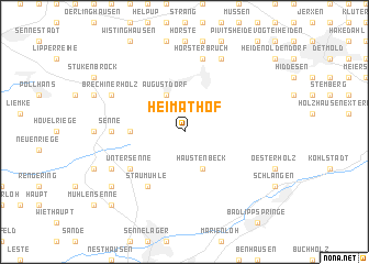 map of Heimathof