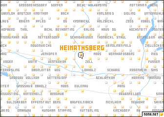 map of Heimathsberg