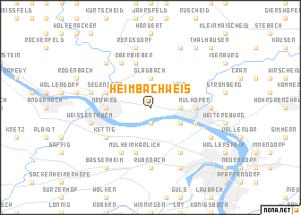 map of Heimbach-Weis