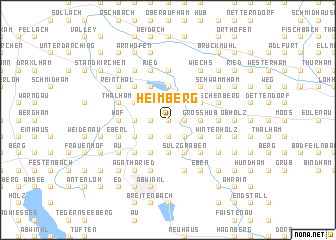 map of Heimberg