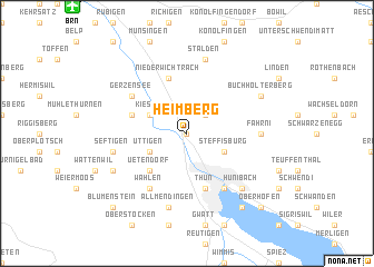map of Heimberg