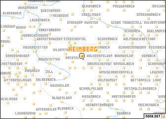 map of Heimberg