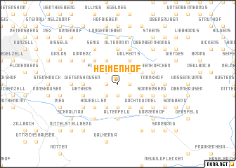 map of Heimenhof